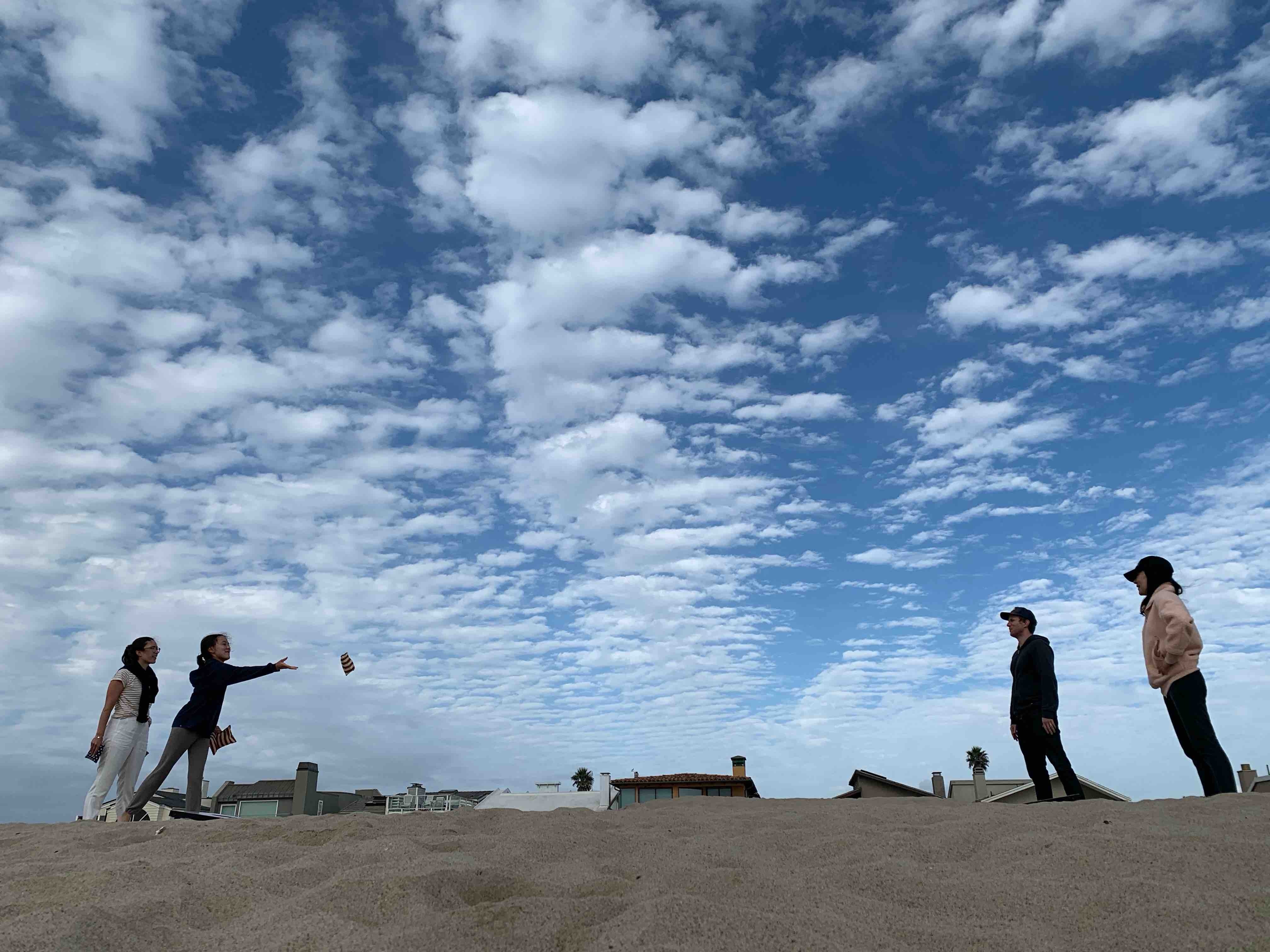 Beach Oxnard corn hole