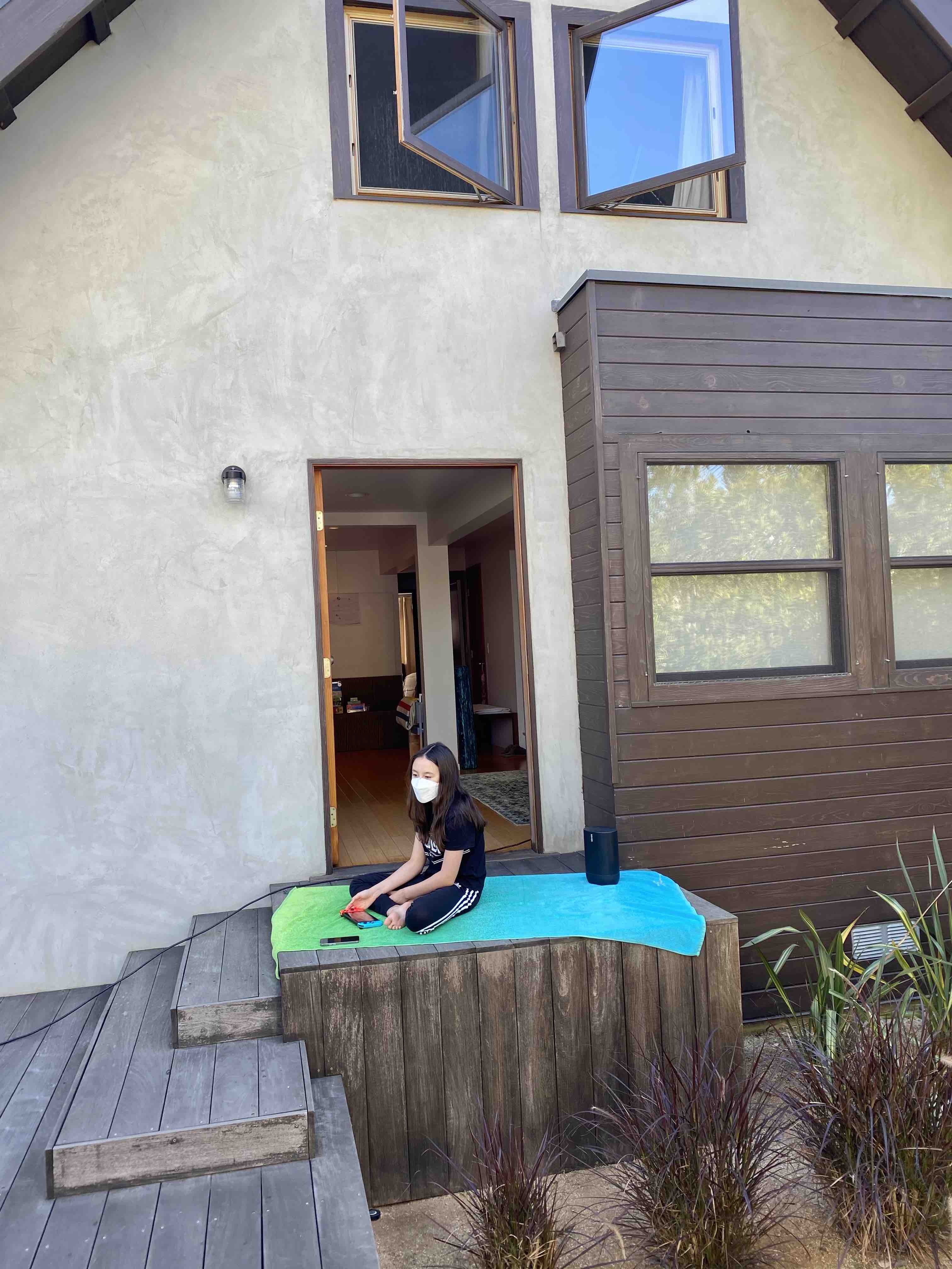 Imogen front deck