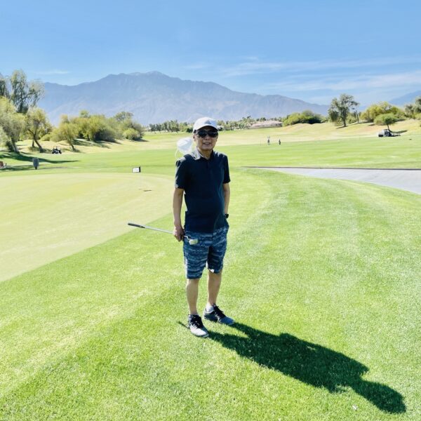 Dad Palm Desert Golf