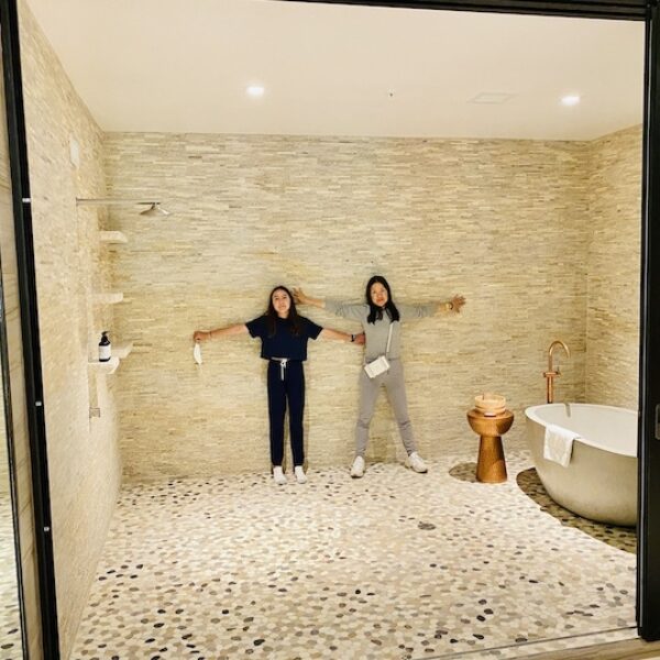 Earth suite bathroom
