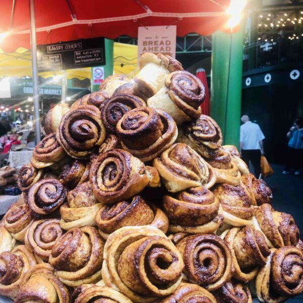 JAM London Burrough Market Cinnamon Buns