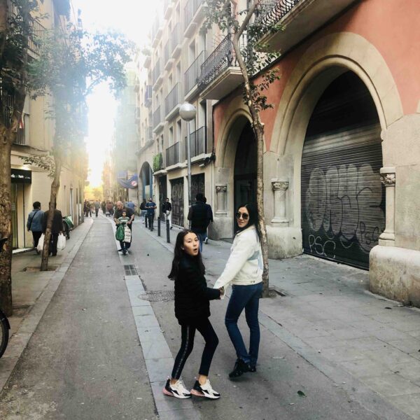JAM fall Barcelona streets