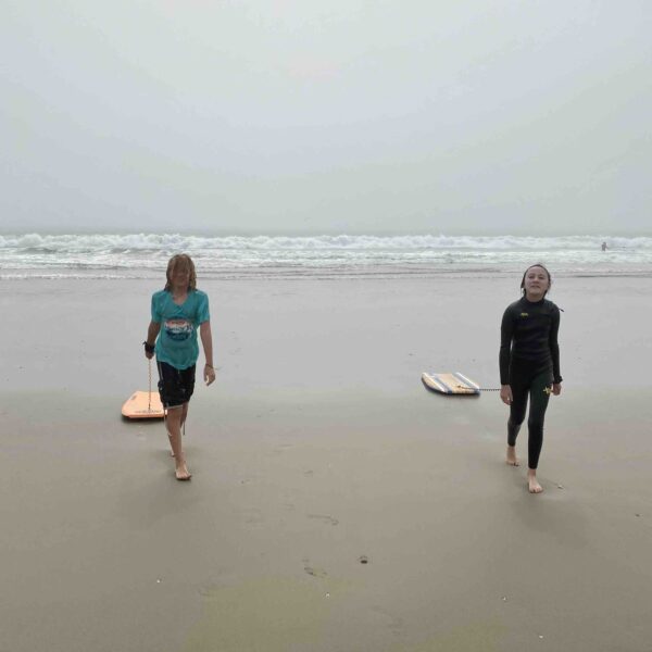 JAM fall quarantine gallery beach boogie boarding
