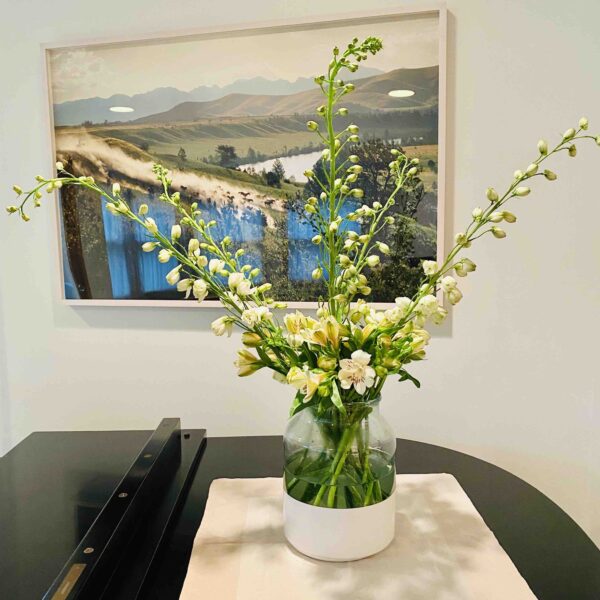 JAM in House flowers piano