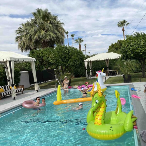 JAM now family palm spring pool