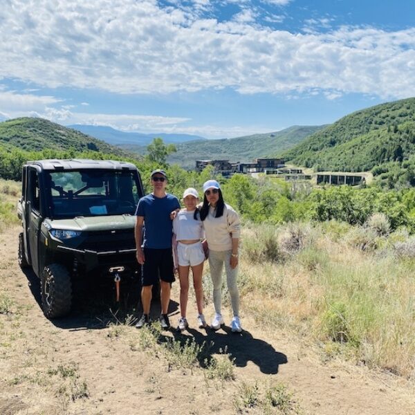Smith family blue sky