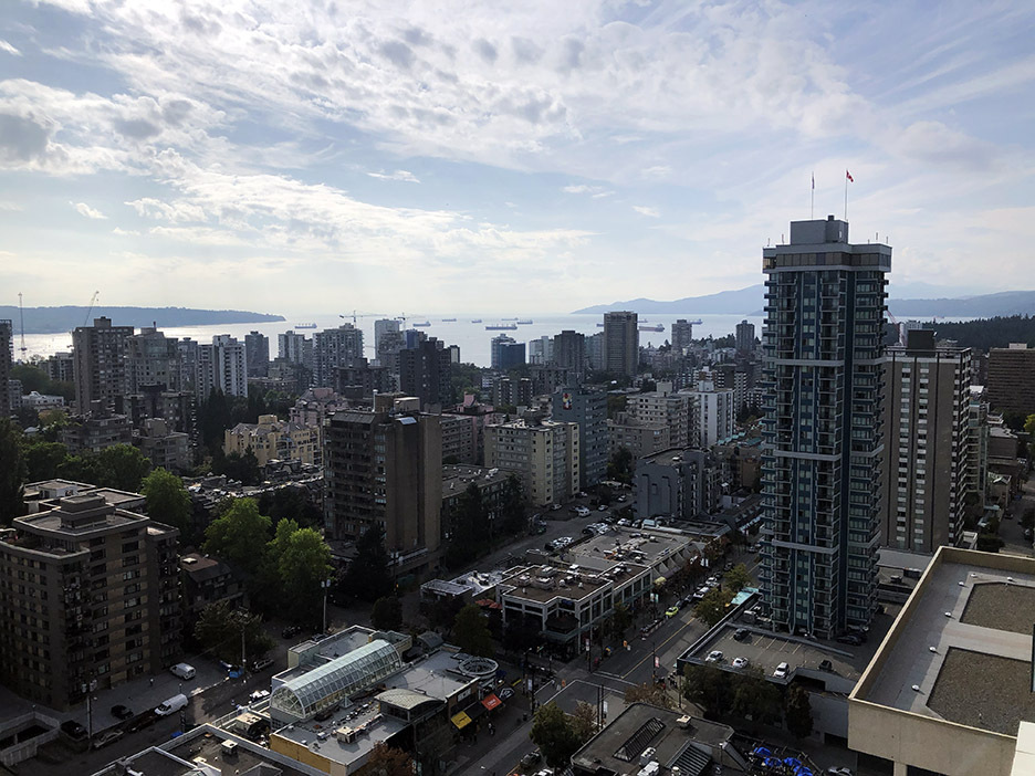 Vancouver skyline