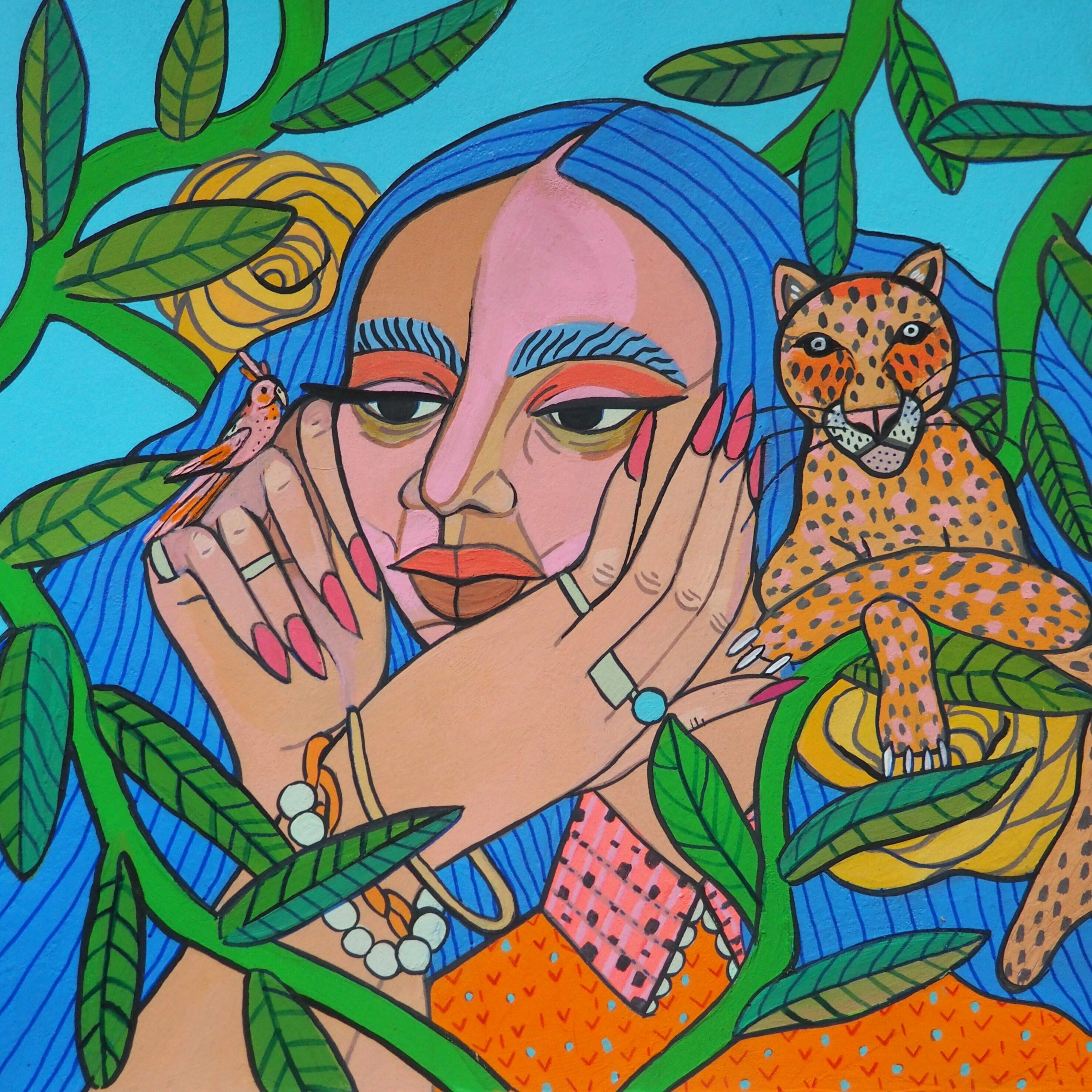 Livingcoralartistmegmurphyangrycat
